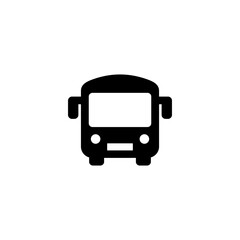 Bus icon vector illustration. bus sign and symbol. transport symbol