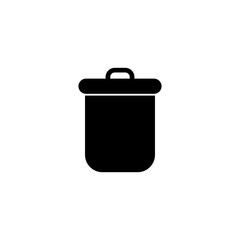 Trash icon vector illustration. trash can icon. delete sign and symbol.