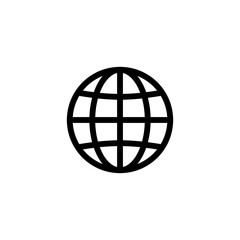 Web icon vector illustration. go to web sign and symbol. web click icon. Global search icon