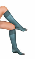 High knee socks