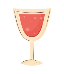 red wine cup drink