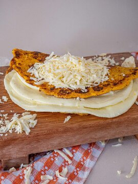 Cachapa con queso