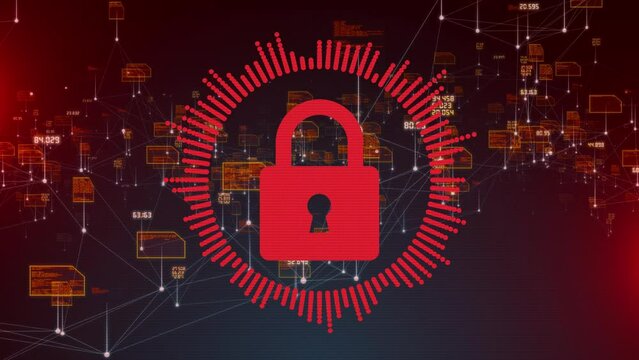 Ransomware attack malware, cyberattackers encrypt files and demanding a ransom payment for the decryption key