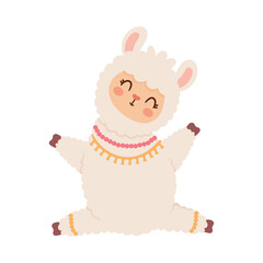 llama perubian seated © Gstudio