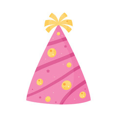 pink party hat