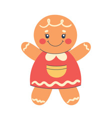 female ginger cookie