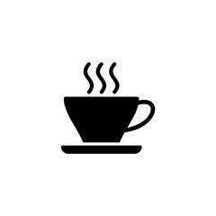 coffee cup icon vector illustration. cup a coffee sign and symbol