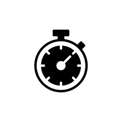 stopwatch icon vector illustration. Timer sign and symbol. Countdown icon. Period of time