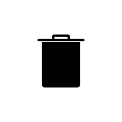 Trash icon vector illustration. trash can icon. delete sign and symbol.