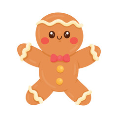 christmas male ginger cookie
