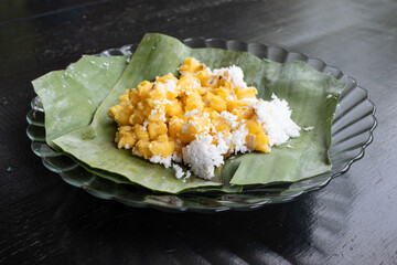 Blendung corn is a traditional food from Java, made from corn that is boiled until soft, then...