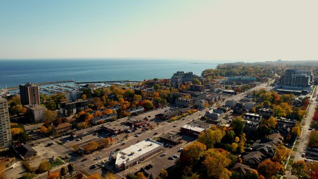A View Of Bronte Marina In Oakville, Ontario