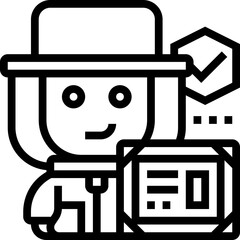 Fototapeta premium Certificate icon