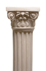 Transparent PNG Ancient Column Pillar Replica.