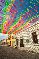 Papel picado en Oaxaca