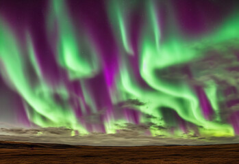Aurora Borealis northern lights for sky replacement and background art HD