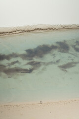 Lagoon and dune in Len&ccedil;ois Maranhenses, Brazil 