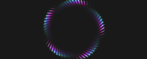colorful circle blur abstract background