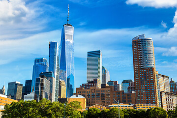 Fototapeta na wymiar Manhattan in New York