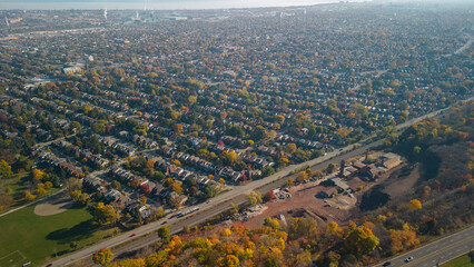 Aerial View of Hamilton Ontario
