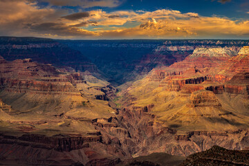 Grand Canyon National Park at sunset
