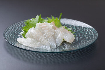鯛の刺身　sashimi	