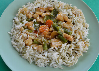 rice with vegetables