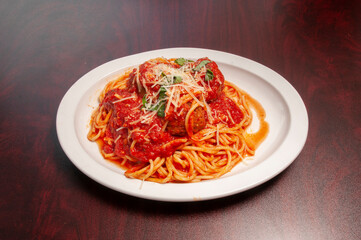 Spaghetti and Meatballs