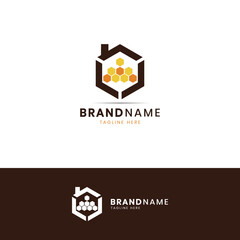 Real Estate Home Logo Line Icon. Modern Luxury Villa House Sign. Residential Property Development Symbol. Concept Realty Agency Housing Company Emblem. Vector Illustration.