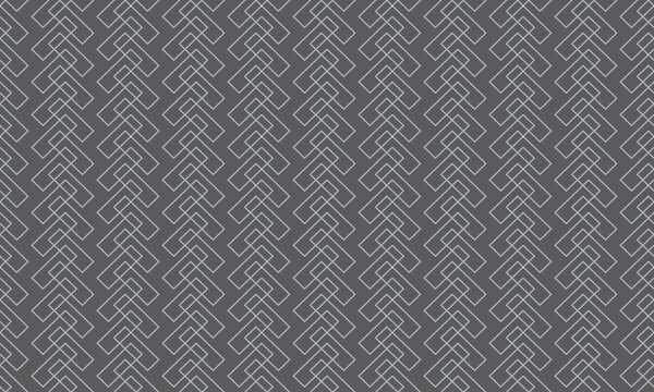 Abstract Seamless Geometry Rectangle Pattern Gray Color