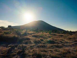 Obraz premium sunset in the mountains