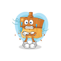 Obraz premium paintbrush cold illustration. character vector