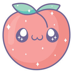 kawaii apple design