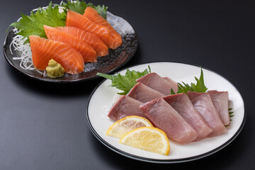 刺身の盛り合わせ　sashimi	