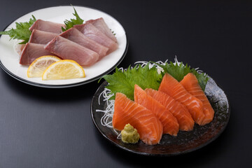 刺身の盛り合わせ　sashimi	