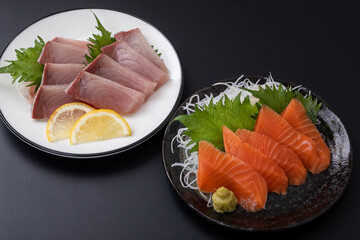 刺身の盛り合わせ　sashimi	