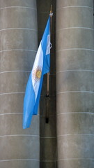 Argentinian flag in Buenos Aires, Argentina