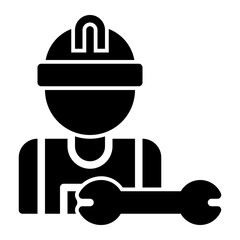 Icon Avatar With Style Glyph