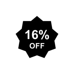 Discount offer icon vector design templates