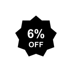Discount offer icon vector design templates