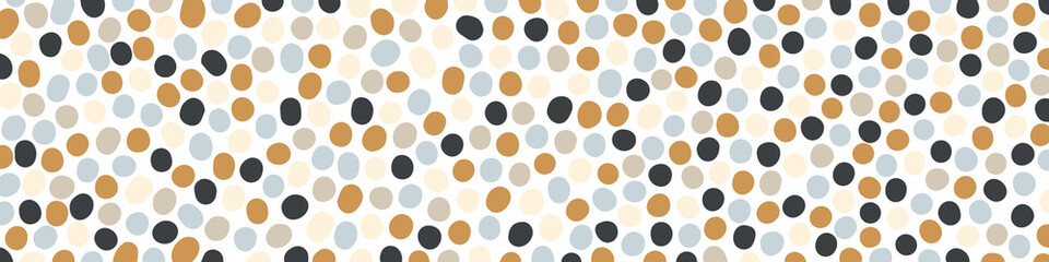 Background polka dot in scandinavian minimalistic style web boho backdrop