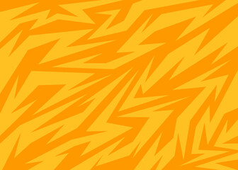 Abstract background with yellow various geometric sharp and arrow pattern. Seamless sharp and arrow pattern