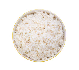 Rice in a bow isolatedl on transparent png