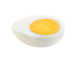 boiled egg isolated on transparent png