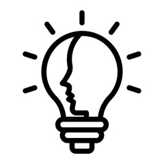 idea line icon