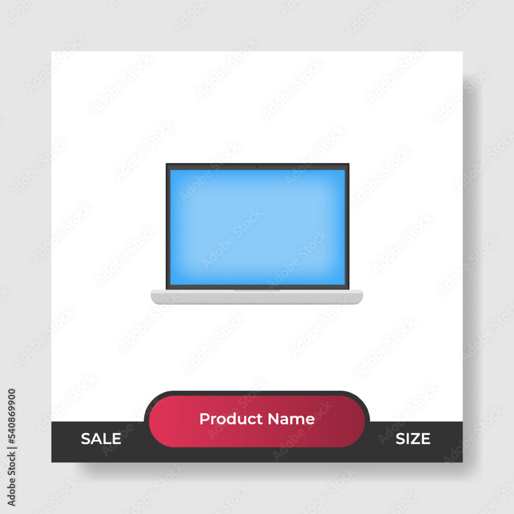 Wall mural geometric square social media banner layout, product background backdrop display for ads commerce sa