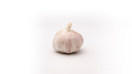 Garlic isolated on white background