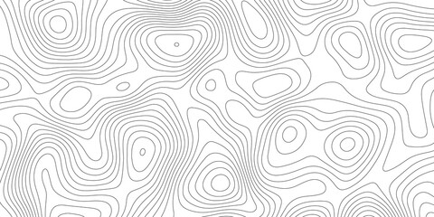 Abstract background with Topographic map background. Line topography map contour background, geographic grid .Topographic map and direction marker abstract background . Vector design .paper texture 