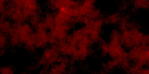 Abstract background with Scary Red and black horror background. Dark grunge red concrete . Grungy red canvas background or texture .Textured Smoke. abstract background with natural texture .	
