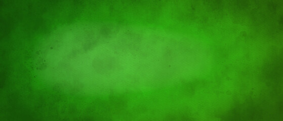 Green watercolor pain on paper texture, Beautiful background with stain watercolor